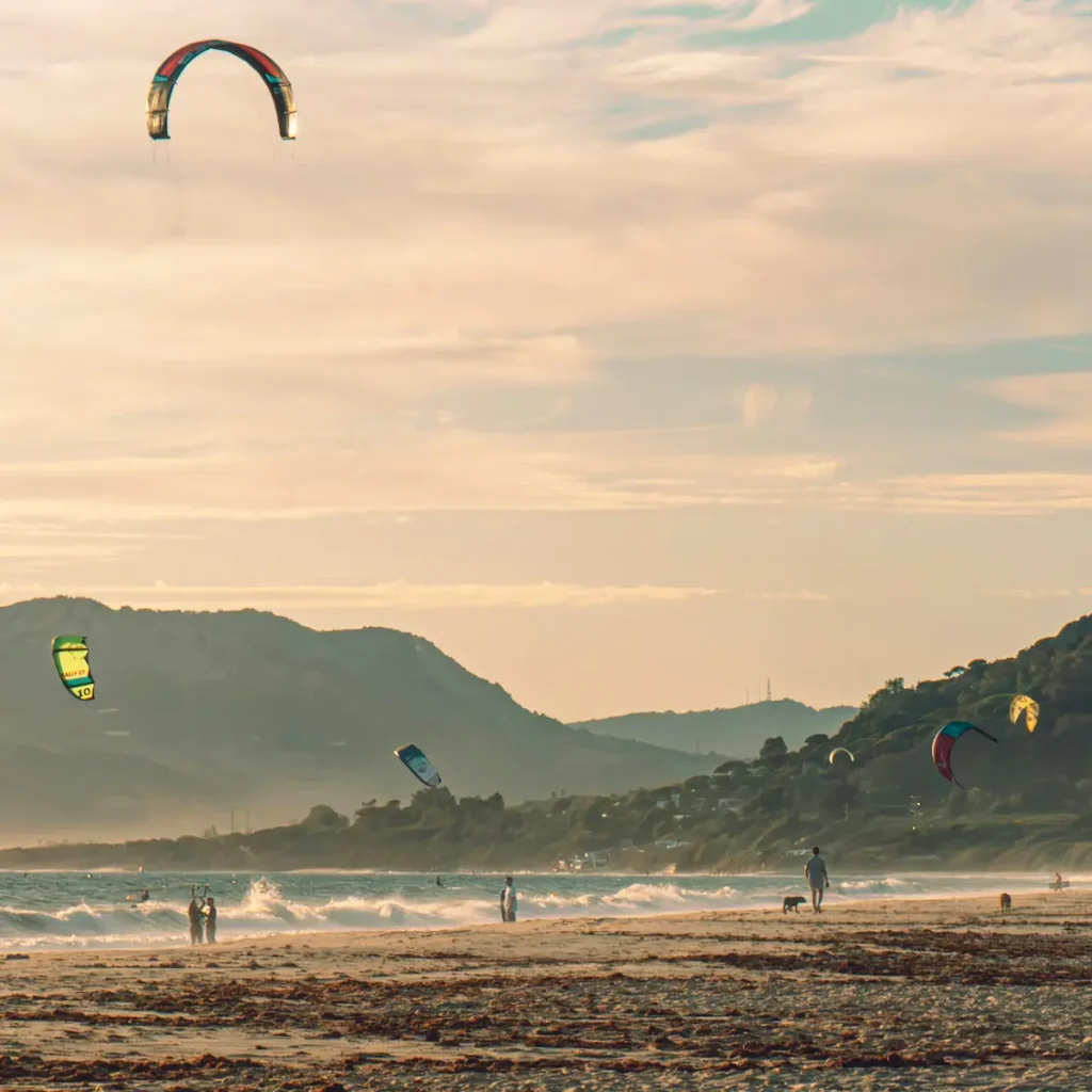 playa de los lances viaje de kitesurf en españa